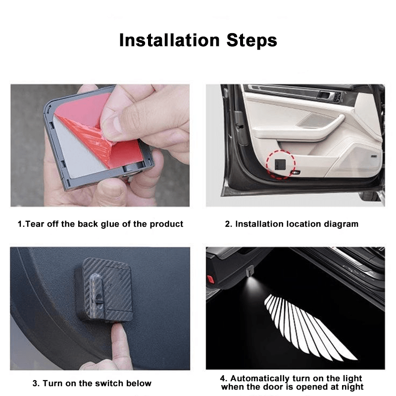 Universal HD Welcome Light ( 2PCS) - Bimmerlamp