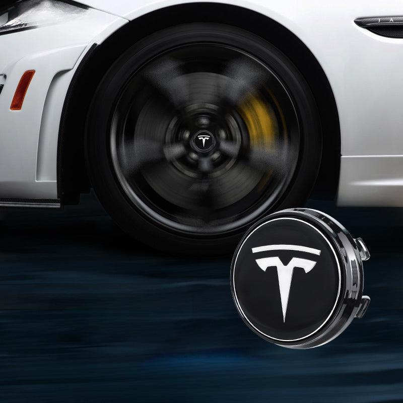 Suitable For Tesla Magnetic Suspension Hub Caps & LED Suspension Luminous Wheel Hub Lights - Bimmerlamp