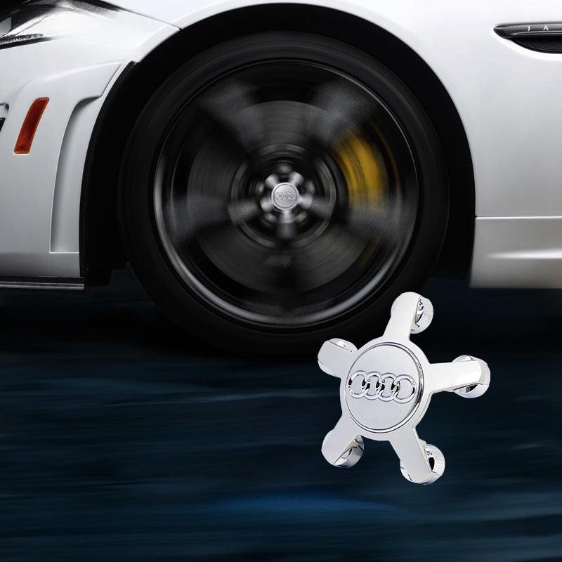 Suitable For Audi Magnetic Suspension Hub Caps & LED Suspension Luminous Wheel Hub Lights - Bimmerlamp