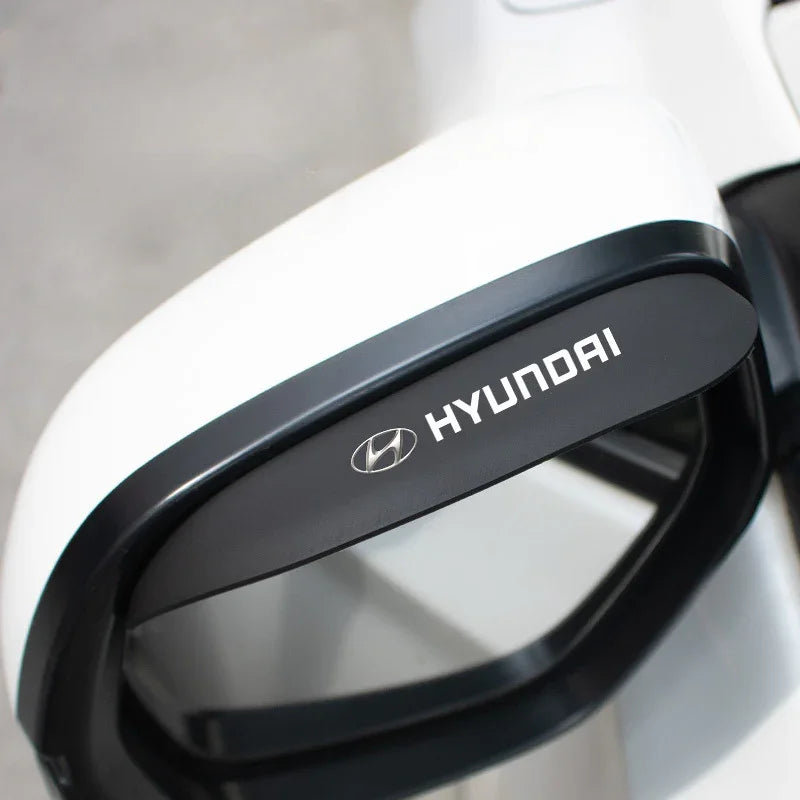 (2 PCS) Universal Silicone Car Rearview Mirror Rain Shield Rearview Mirror Rain Cover