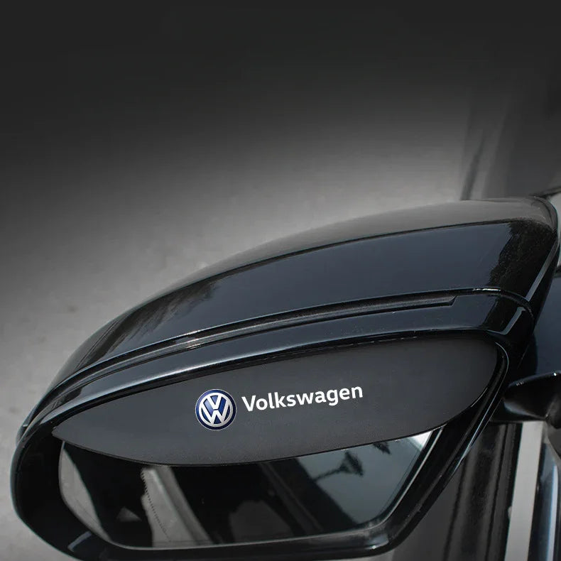 (2 PCS) Universal Silicone Car Rearview Mirror Rain Shield Rearview Mirror Rain Cover