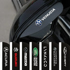 (2 PCS) Universal Silicone Car Rearview Mirror Rain Shield Rearview Mirror Rain Cover