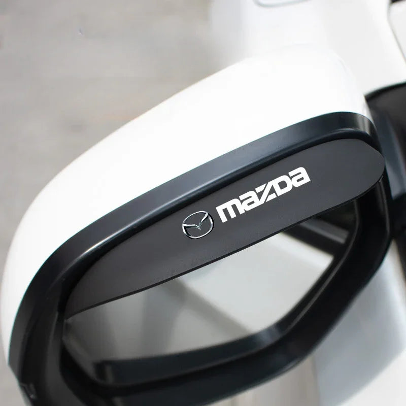 (2 PCS) Universal Silicone Car Rearview Mirror Rain Shield Rearview Mirror Rain Cover