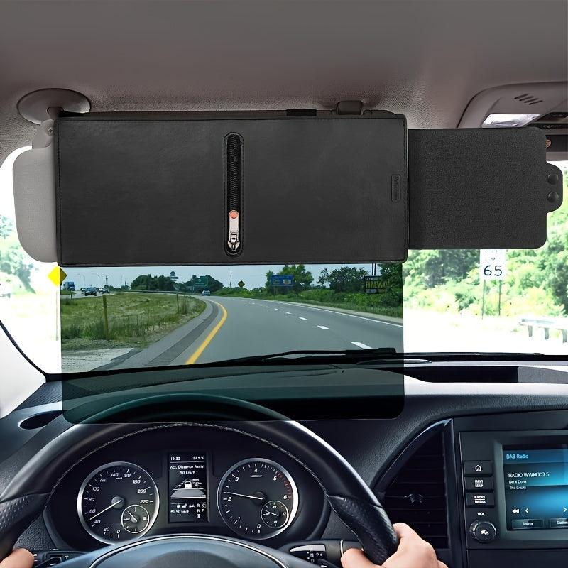 Car Sun Visor | Advanced UV400 Car Visor Extension | With PC Lens and Side Visor - Bimmerlamp