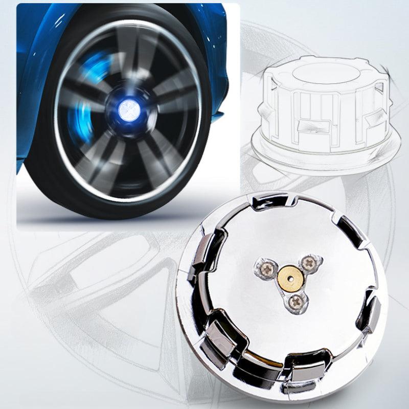 Suitable For Peugeot Magnetic Suspension Hub Caps & LED Suspension Luminous Wheel Hub Lights - Bimmerlamp