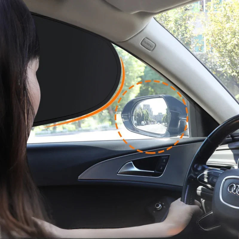 Car Side Window Sunshade Static Adsorption Visor