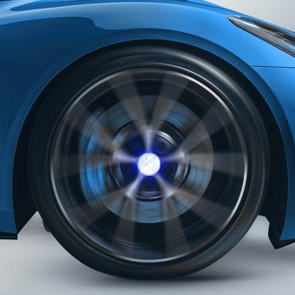 Suitable For Peugeot Magnetic Suspension Hub Caps & LED Suspension Luminous Wheel Hub Lights - Bimmerlamp