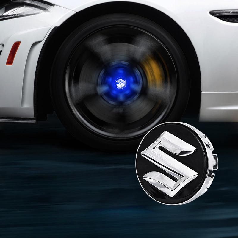 Suitable For Suzuki Magnetic Suspension Hub Caps & LED Suspension Luminous Wheel Hub Lights - Bimmerlamp