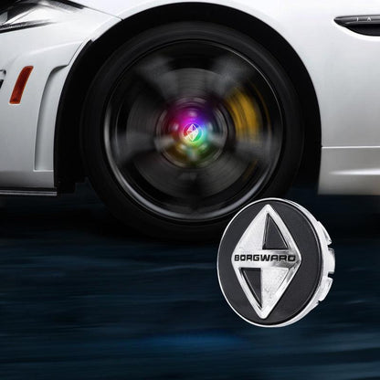 Suitable For Borgward Magnetic Suspension Hub Caps & LED Suspension Luminous Wheel Hub Lights - Bimmerlamp