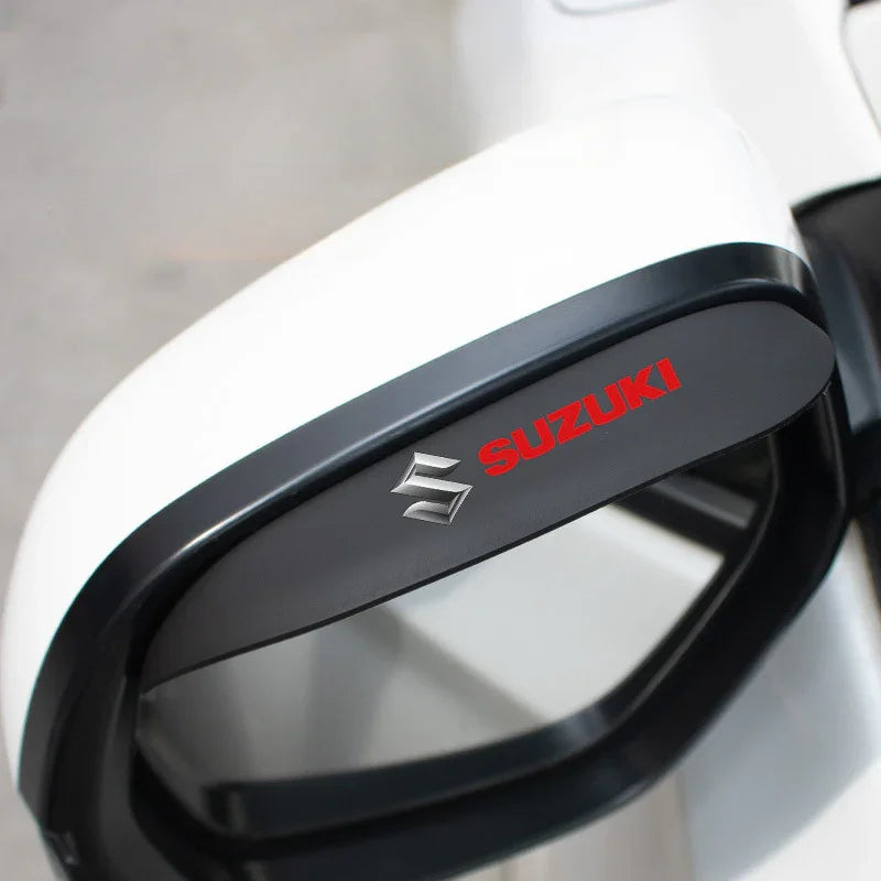 (2 PCS) Universal Silicone Car Rearview Mirror Rain Shield Rearview Mirror Rain Cover