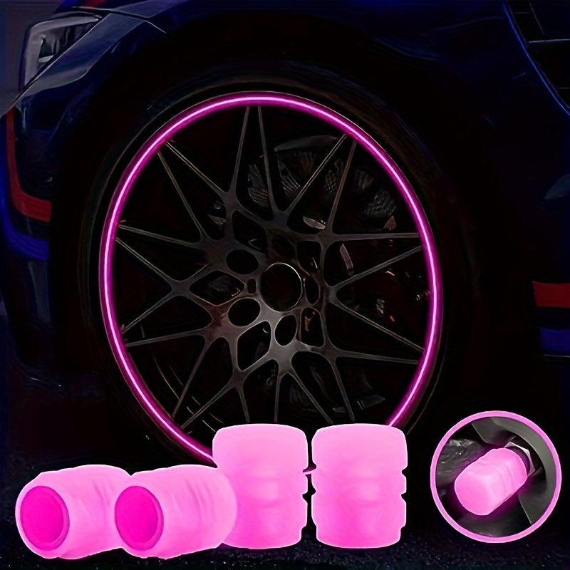 (16PCS) Luminous Tire Valve Cap Set - Suitable for Cars, Trucks, Motorcycles and Bicycles - Bimmerlamp