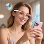 The Second Generation AI Bluetooth Glasses Real-time Translation Glasses Camera Glasses
