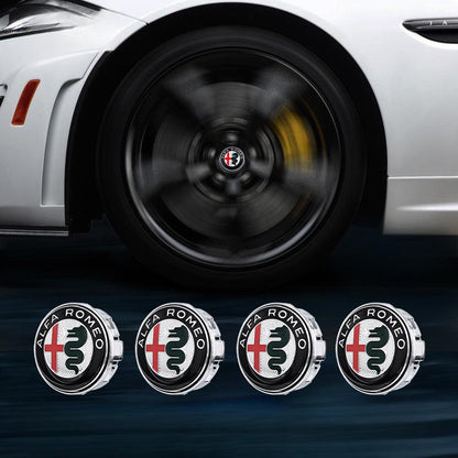 Suitable For Alfa Romeo Magnetic Suspension Hub Caps & LED Suspension Luminous Wheel Hub Lights - Bimmerlamp