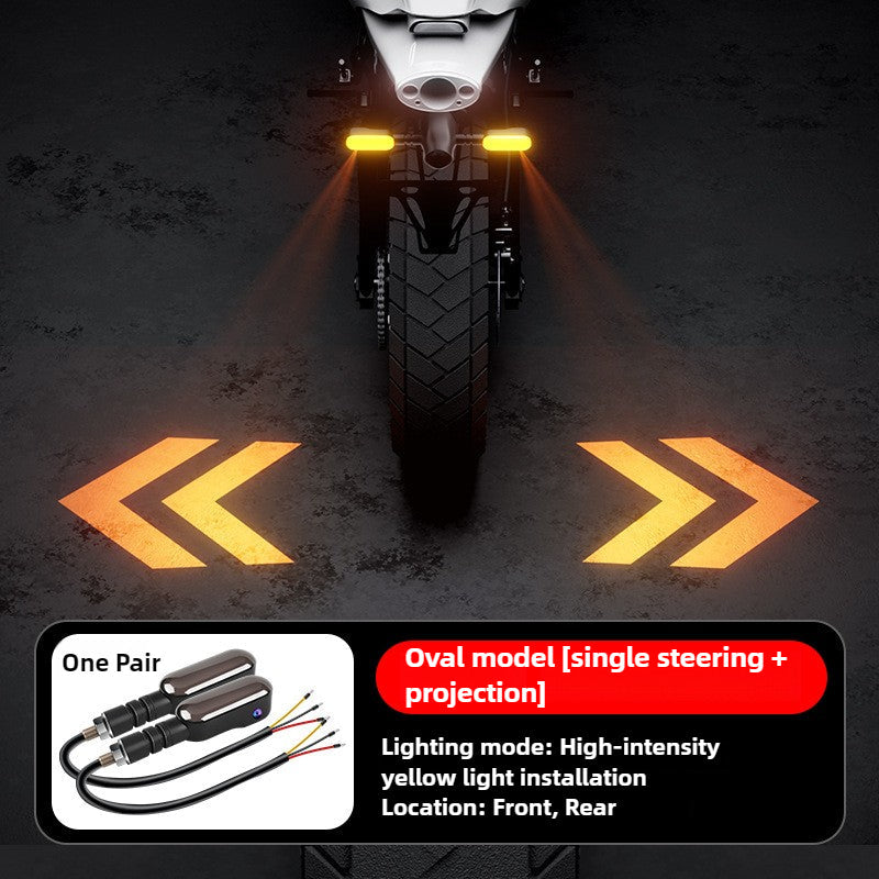 Motorcycle Projection Turn Signal