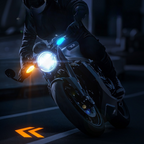 Motorcycle Projection Turn Signal