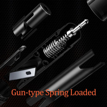 Car Window Breaker and Seatbelt Cutter 2 Pack, 2-in-1 Car Safety Hammer