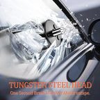 Car Window Breaker and Seatbelt Cutter 2 Pack, 2-in-1 Car Safety Hammer