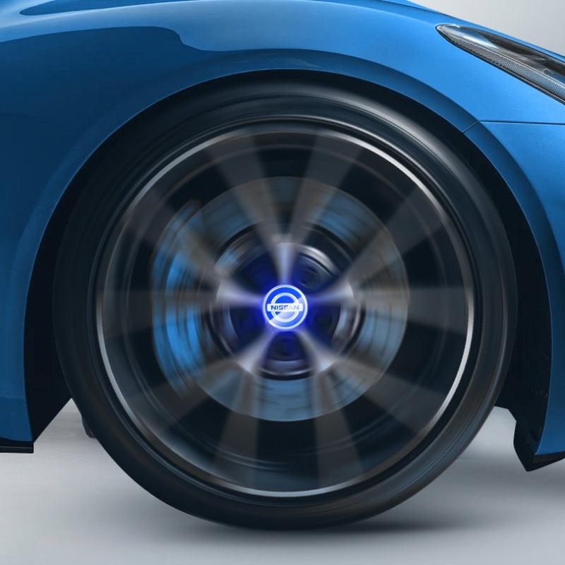 Suitable For Nissan Magnetic Suspension Hub Caps & LED Suspension Luminous Wheel Hub Lights - Bimmerlamp