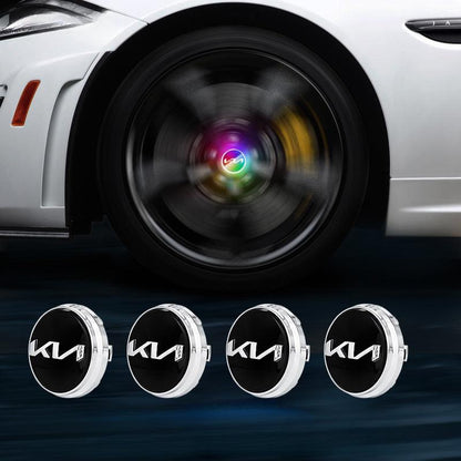 Suitable For KIA Magnetic Suspension Hub Caps & LED Suspension Luminous Wheel Hub Lights - Bimmerlamp