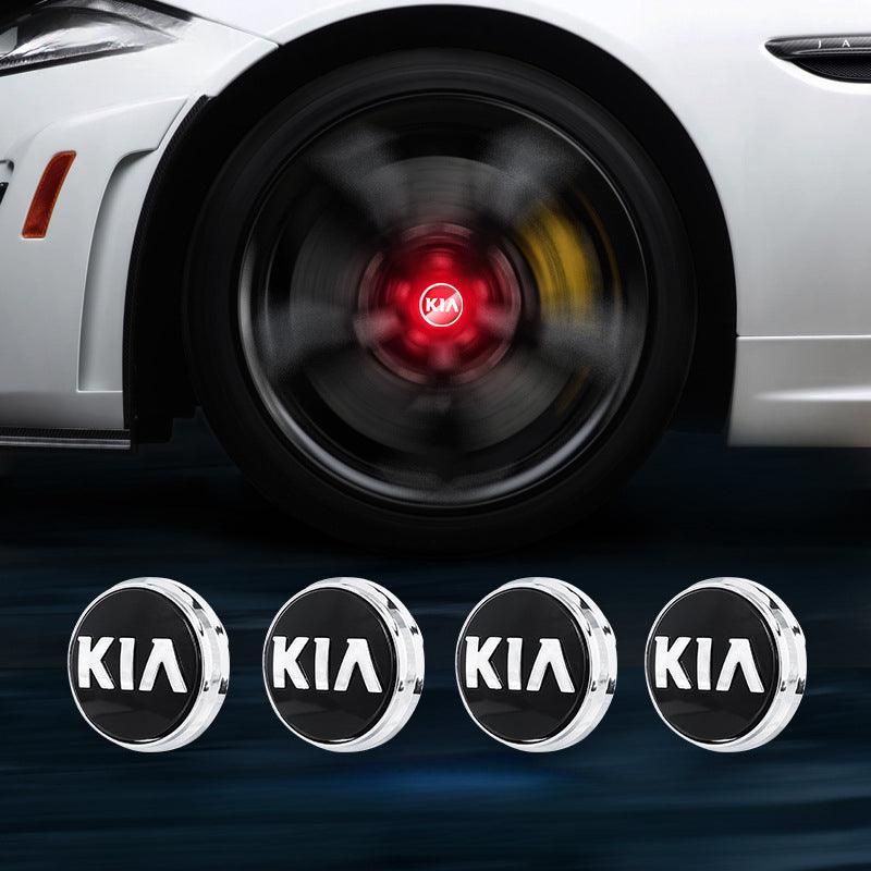 Suitable For KIA Magnetic Suspension Hub Caps & LED Suspension Luminous Wheel Hub Lights - Bimmerlamp