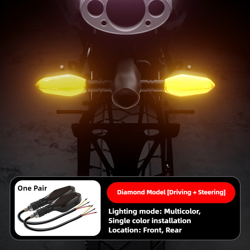 Motorcycle Projection Turn Signal