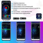 RGB Chassis Light APP Control Ambient Light LED Car Neon Light