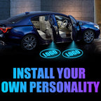 (2PCS) Rechargeable Non-Fading Car Welcome Light