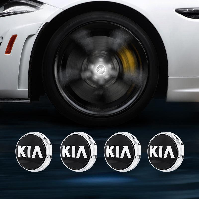 Suitable For KIA Magnetic Suspension Hub Caps & LED Suspension Luminous Wheel Hub Lights - Bimmerlamp