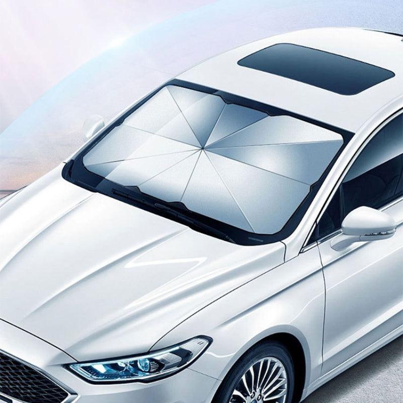 New 360° Bendable Handle Car Parasol Car Front Windshield Sun Protection Heat Shield Universal Car Parasol - Bimmerlamp