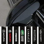 (2 PCS) Universal Silicone Car Rearview Mirror Rain Shield Rearview Mirror Rain Cover