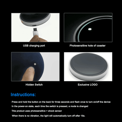 Lincoln Exclusive LED Cup Holder Light - Bimmerlamp