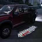 Ford Compatible Rearview Mirror Projection Light Carpet-Customizable
