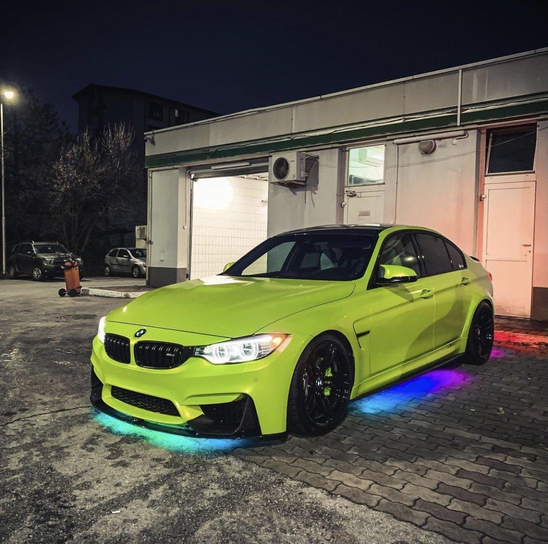 Universal Underbody Ambient Light With Multi-color RGB Light Effects - Bimmerlamp