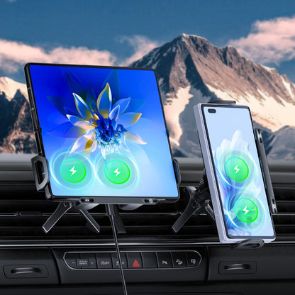 Car Rotatable Phone Holder Wireless Charging Phone Holder