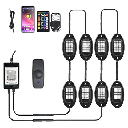 RGB Chassis Light APP Control Ambient Light LED Car Neon Light