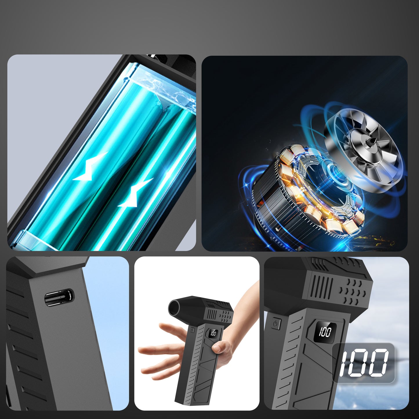 Mini Turbo Hair Dryer