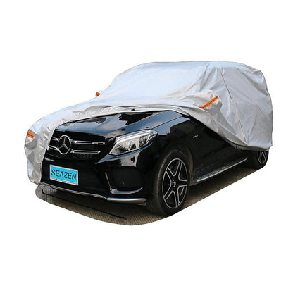 Best All-weather Car Cover, 6-layer Car Cover, Waterproof Outdoor Car Cover with 100% UV Protection, Suitable for Hatchbacks, Sedans, SUVs - Bimmerlamp
