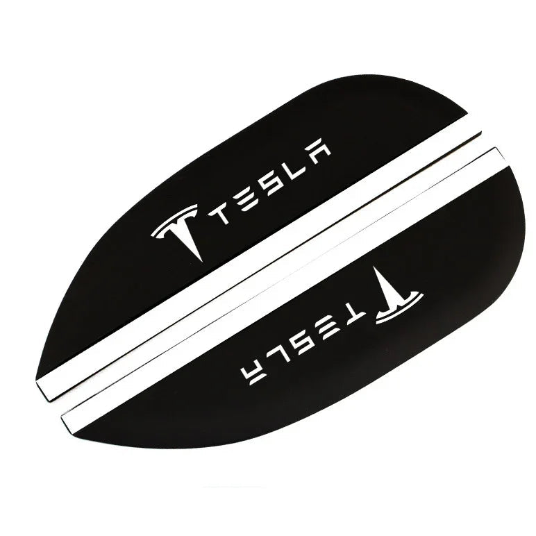 (2 PCS) Universal Silicone Car Rearview Mirror Rain Shield Rearview Mirror Rain Cover