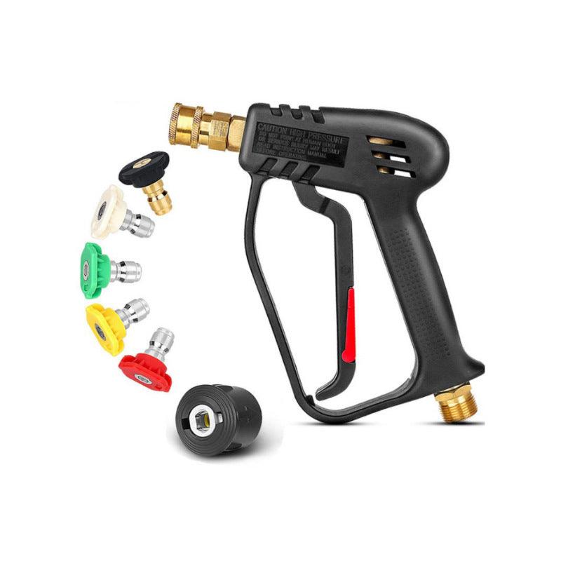 Innovative Car Washing Water Gun with Household High Pressure Cleaning Power and 1/4 Quick Connect Feature - Bimmerlamp