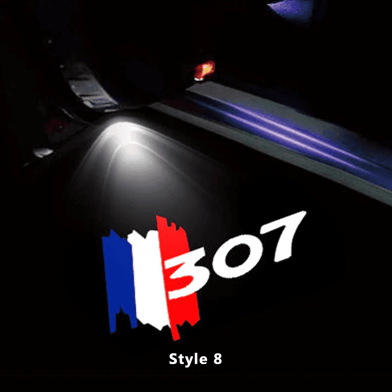 Peugeot Compatible Car Door Puddle Lights - Bimmerlamp