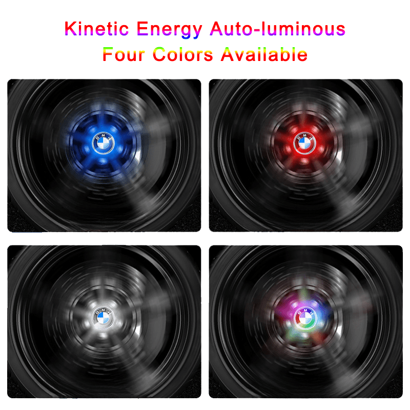 Suitable For BMW Magnetic Suspension Hub Caps & LED Suspension Luminous Wheel Hub Lights - Bimmerlamp