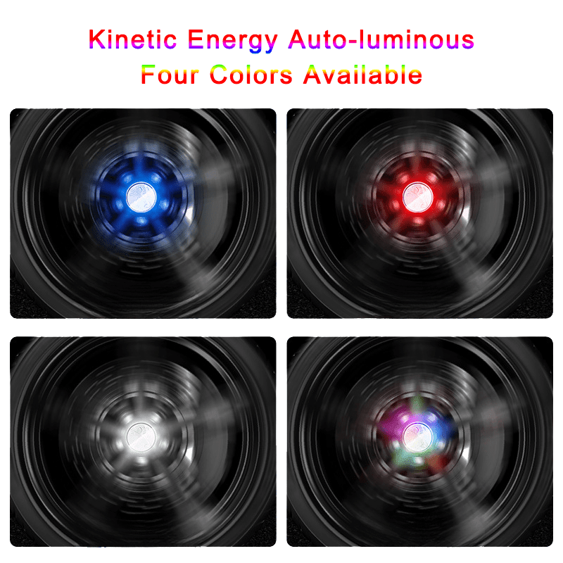 Suitable For Peugeot Magnetic Suspension Hub Caps & LED Suspension Luminous Wheel Hub Lights - Bimmerlamp