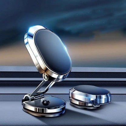 Super Magnetic Car Folding Mobile Phone Bracket 360 Rotating Navigation Bracket - Bimmerlamp