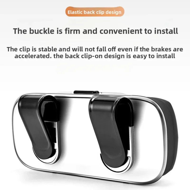 Car Press Open Eyeglass Case