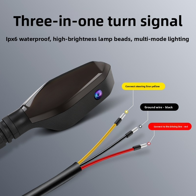 Motorcycle Projection Turn Signal
