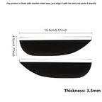 (2 PCS) Universal Silicone Car Rearview Mirror Rain Shield Rearview Mirror Rain Cover