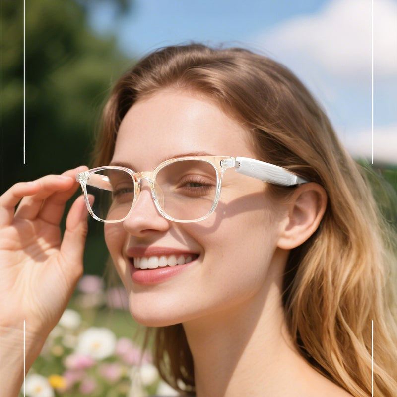 The Second Generation AI Bluetooth Glasses Real-time Translation Glasses Camera Glasses