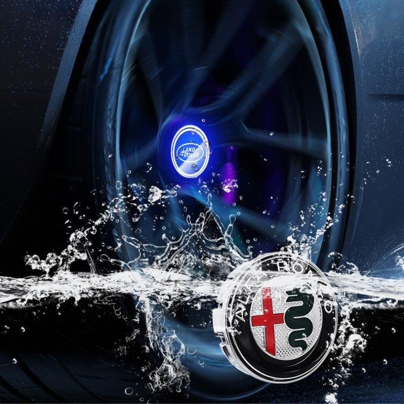 Suitable For Alfa Romeo Magnetic Suspension Hub Caps & LED Suspension Luminous Wheel Hub Lights - Bimmerlamp