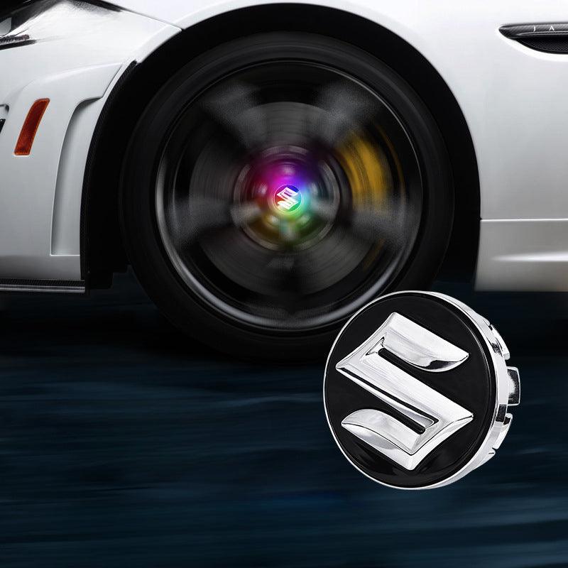 Suitable For Suzuki Magnetic Suspension Hub Caps & LED Suspension Luminous Wheel Hub Lights - Bimmerlamp