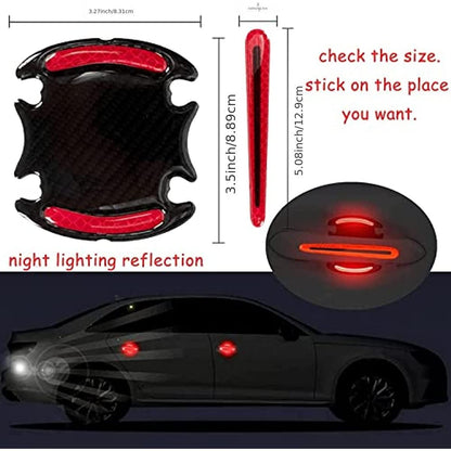 (8pcs) Luminous Car Door Handle Cup Protector - Bimmerlamp